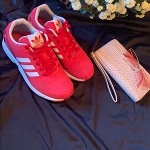 Red Adidas Fluxes